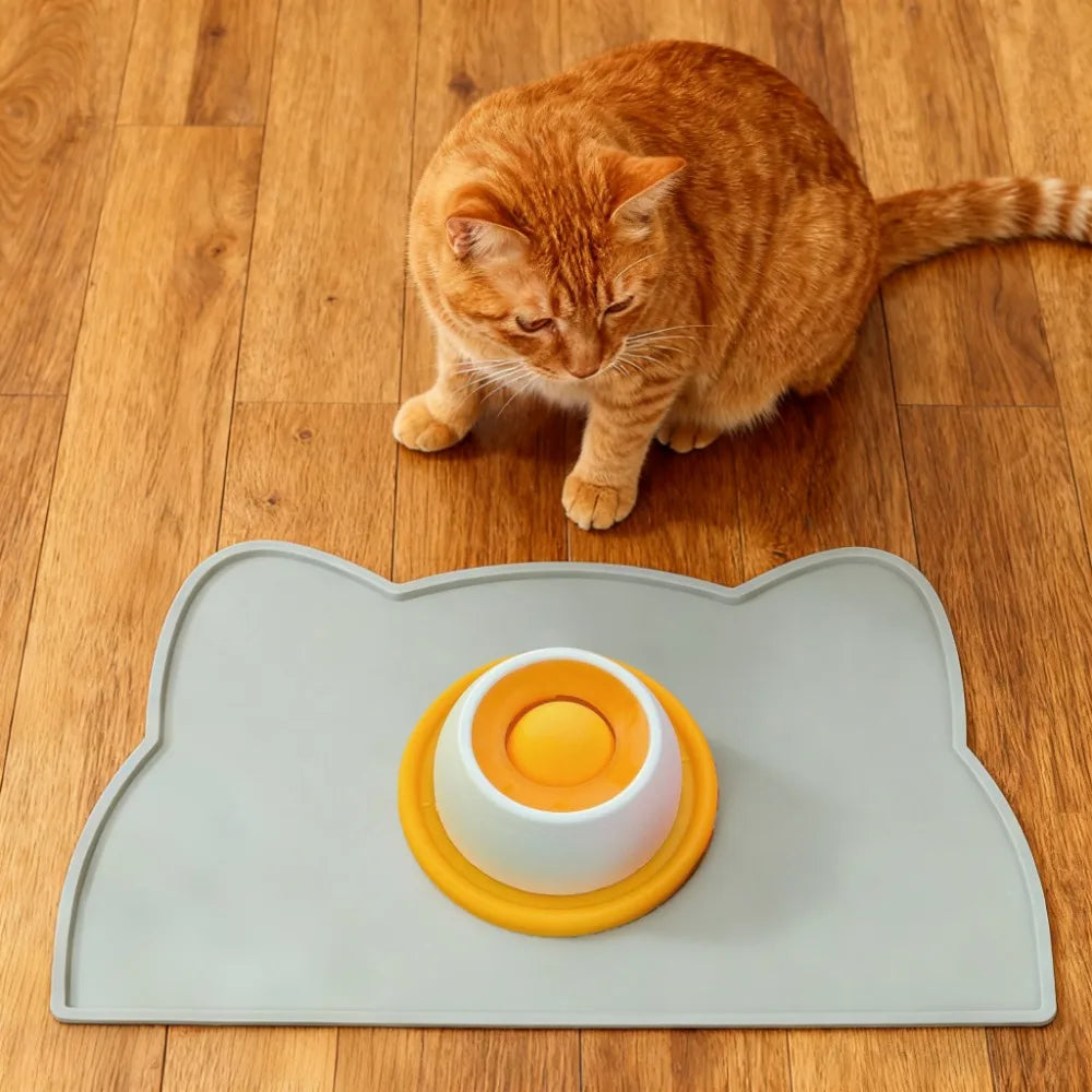 Brinquedos de Estimulação para Cães e Gatos – Tapete de Lamber / Comedouro Lento – Prato para Iogurte e Petiscos – Interativo – Ajuda a Gastar Energia e Cuida da Saúde Bucal