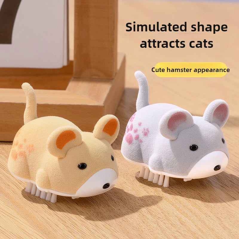 Brinquedo Interativo e Elétrico para Gatos (Modelo Rato ou Hamster) – Com Movimento Autônomo e Desvio de Obstáculos