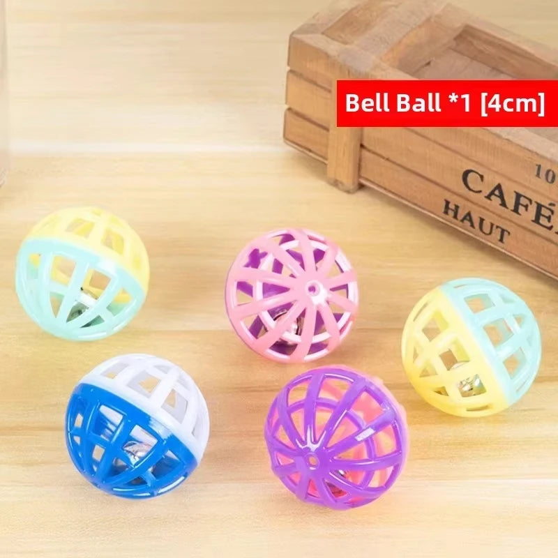 Brinquedo de Quebra-Cabeça para Gatos – Caixa de Feltro com Bola – Brinquedo de Exercício e Entretenimento para Ambientes Internos – Brinquedo de Caça para Gatos